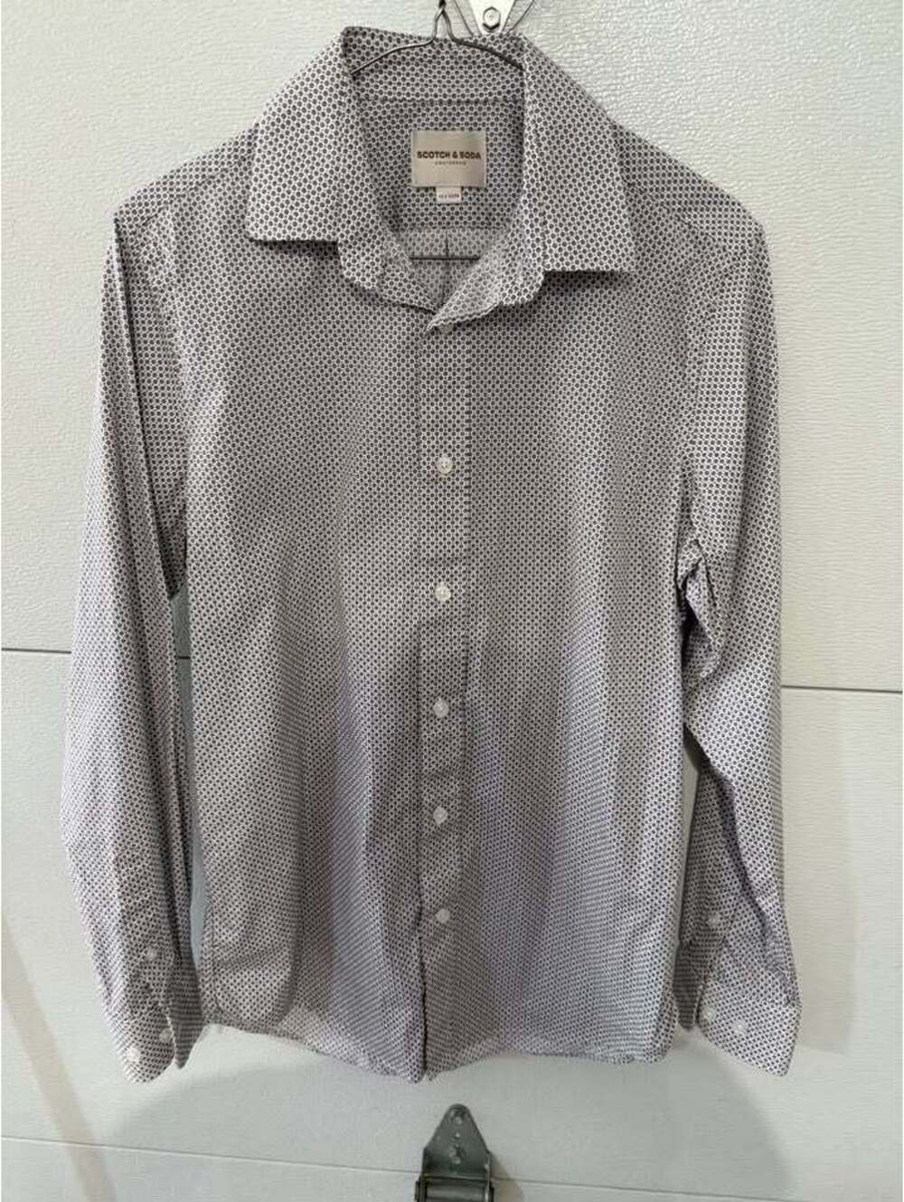 Scotch & Soda Men's Button Down Shirt Size 15.5 33/34